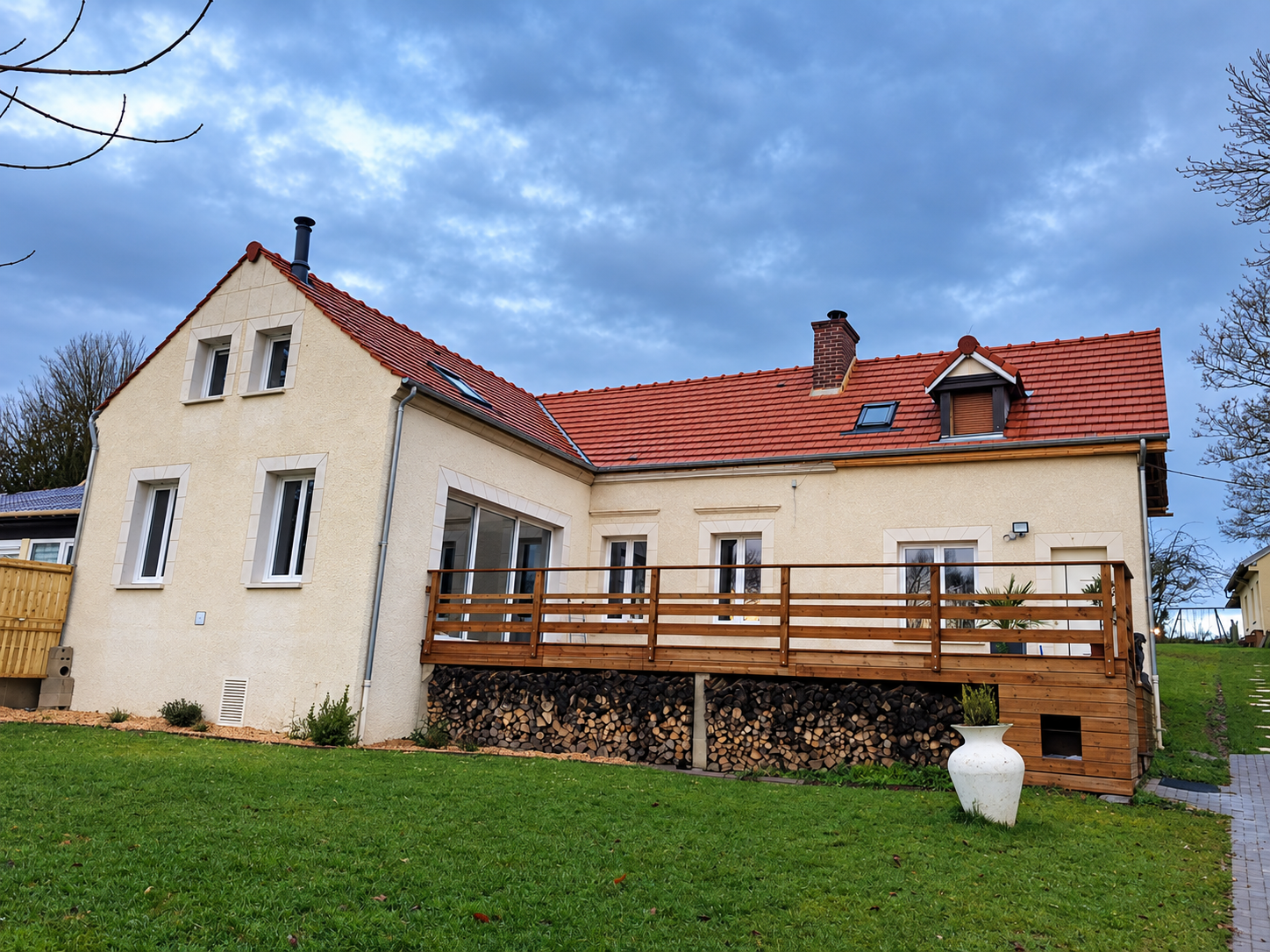 Extension d'une maison individuelle